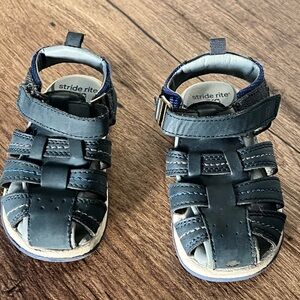 Stride Rite Dark Blue Kids Sandals
